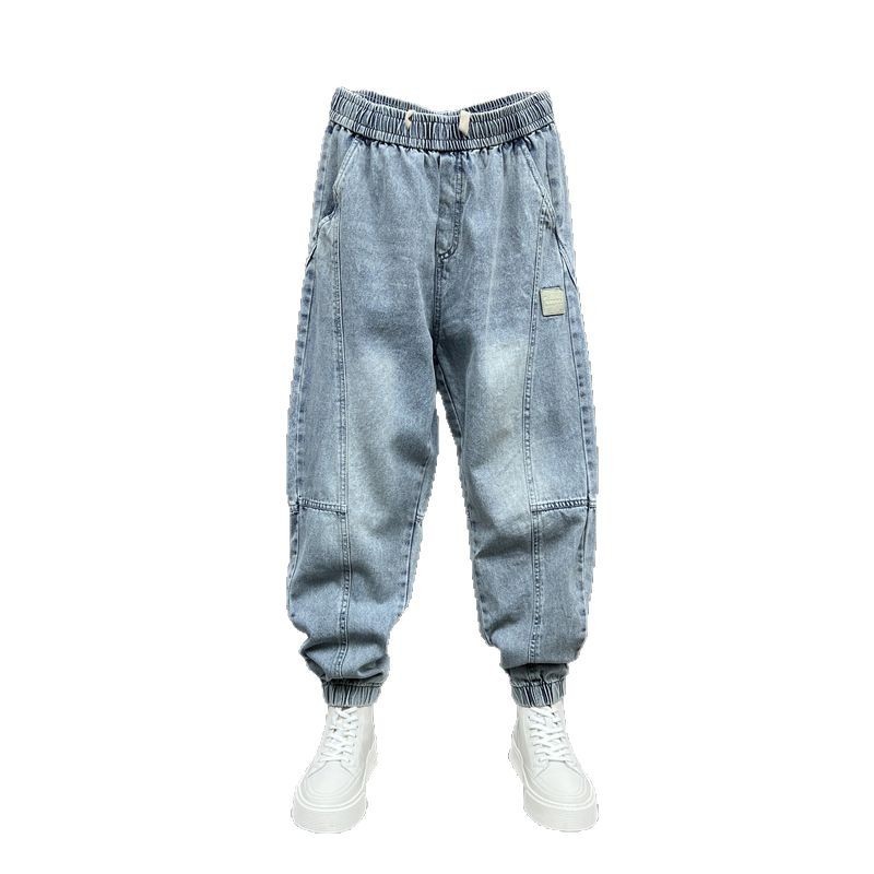 Harem Pants Men's Jeans Casual 3 Harem Pants Men's Jeans Casual - Image 3