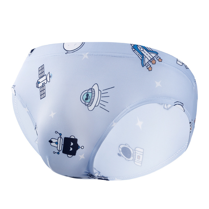 Briefs Men Ice Silk Novelty Print | Fun Breathable Underwear 7 Briefs Men Ice Silk Novelty Print | Fun Breathable Underwear - Image 7