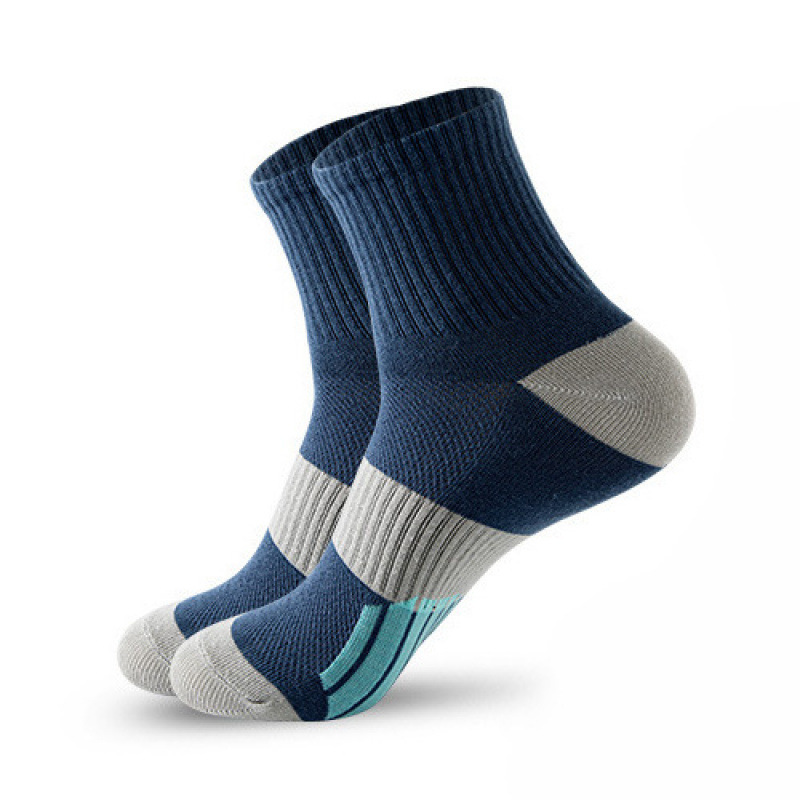 Men's Middle Tube Socks Color Matching Sports Basketball Socks 6 Men's Middle Tube Socks Color Matching Sports Basketball Socks - Image 6