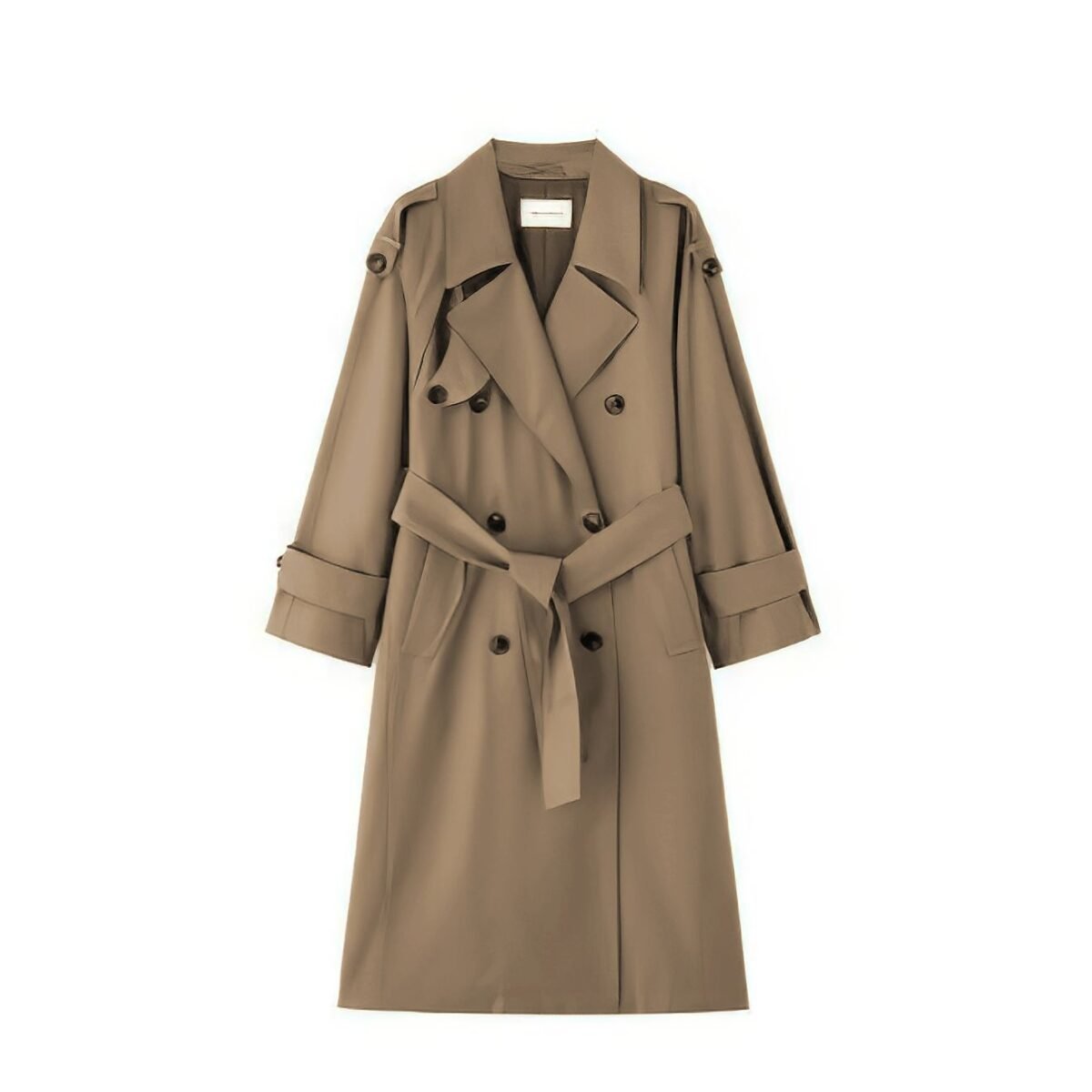Summer Collection — Petite Outerwear Trench Coat