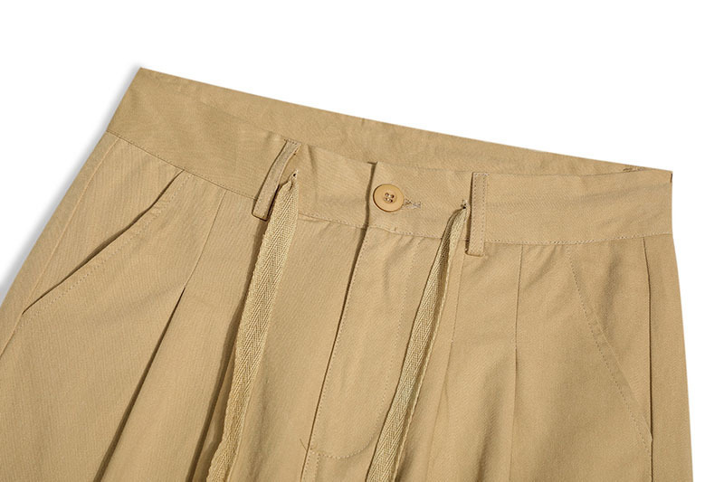 Retro Multi-pocket Straight Cargo Pants Men 9 Retro Multi-pocket Straight Cargo Pants Men - Image 9