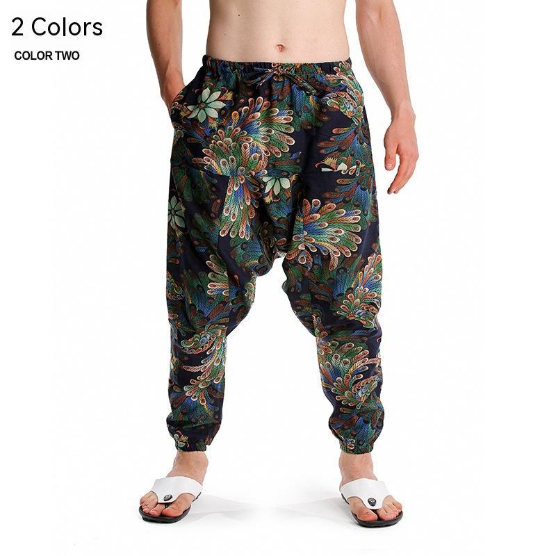 Cotton Harem Yoga Loose Casual Pants 10 Cotton Harem Yoga Loose Casual Pants - Image 10