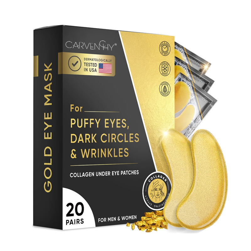 24K Gold Eye Mask Patch Eye Bag Removal & Wrinkle Lifting 8 24K Gold Eye Mask Patch Eye Bag Removal & Wrinkle Lifting - Image 8