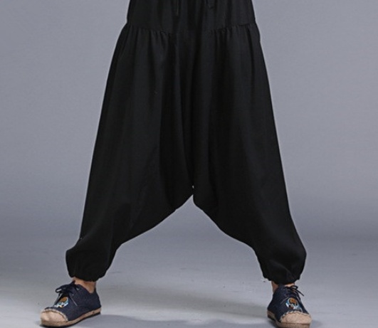 Men's Fashion And Comfort Hanging Harem Pants 5 Men's Fashion And Comfort Hanging Harem Pants - Image 5