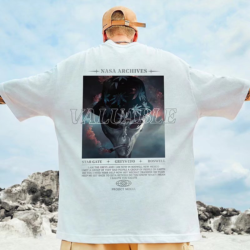 Polyester Printed Short Sleeve Men's Plus Size 2 Polyester Printed Short Sleeve Men's Plus Size - Image 2