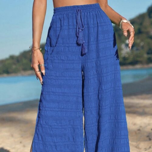 Wide Leg Beach Pants