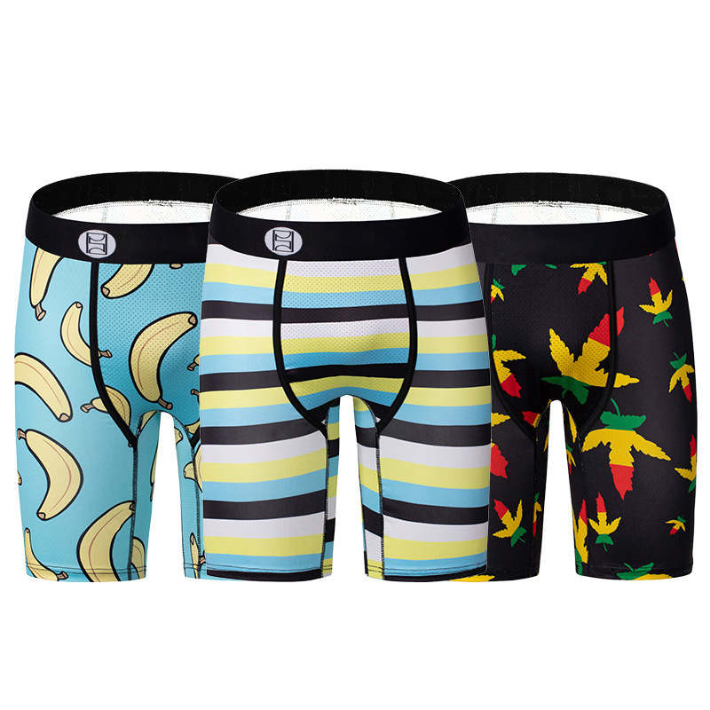 Men's Sports Underwear | Long Leg Performance Boxers 1 Men's Sports Underwear