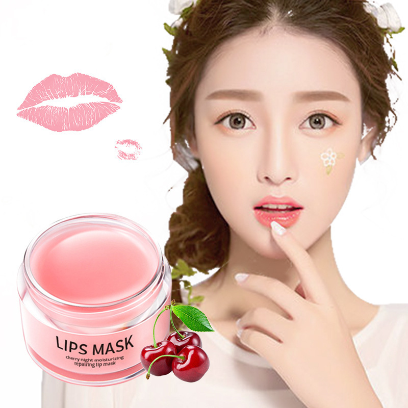 Cherry Lip Mask Korean Lip Treatment Moisturizing Care 1 Cherry Lip Mask