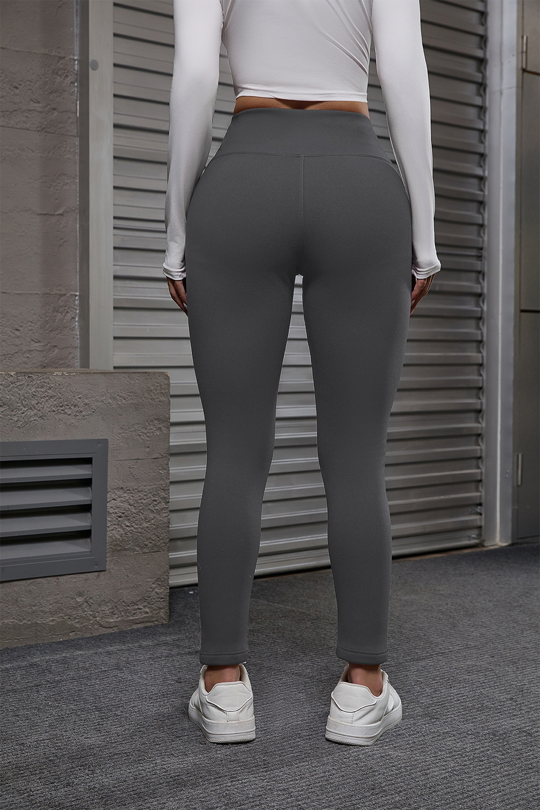 Workout Leggings Women's High Waist Thermal Fitness Tights 7 Workout Leggings Women's High Waist Thermal Fitness Tights - Image 7