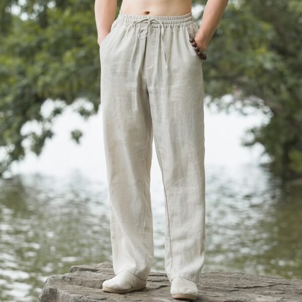 Men's Edit — Men's Linen Thin Breathable Pants Summer