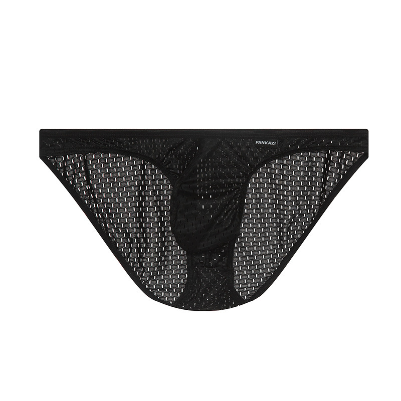 Men's Mesh See Through Bikini Briefs | Breathable Sport Fit 3 Men's Mesh See Through Bikini Briefs | Breathable Sport Fit - Image 3