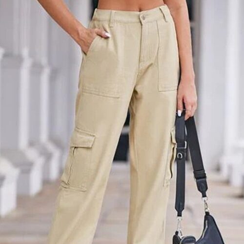 Wide Leg Cargo Pants