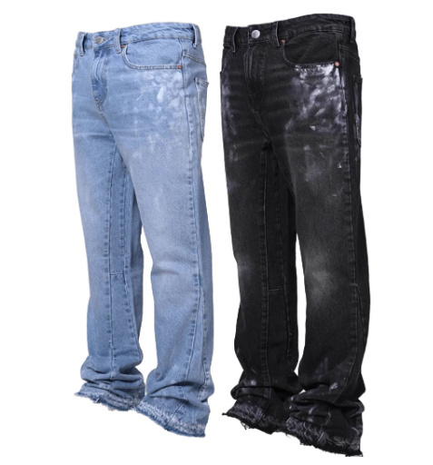 Men's Straight-leg Denim Pants Street Style 6 Men's Straight-leg Denim Pants Street Style - Image 6