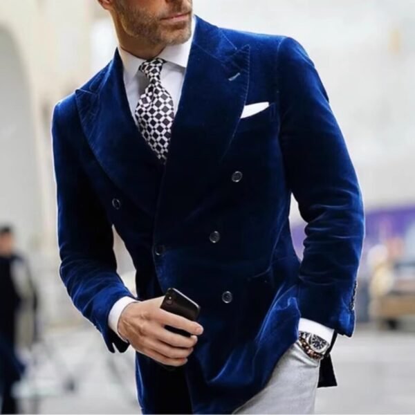 The Resort Edit — Men's Blazer Slim-Fit Single Breasted Suit Jacket