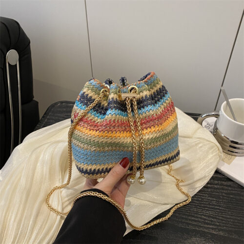 Luxury Woven Beach Bag