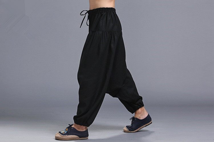 Men's Fashion And Comfort Hanging Harem Pants 2 Men's Fashion And Comfort Hanging Harem Pants - Image 2