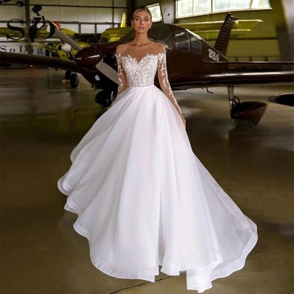 The Resort Edit — Wedding Dress Mori Style Champagne Tulle Ball Gown