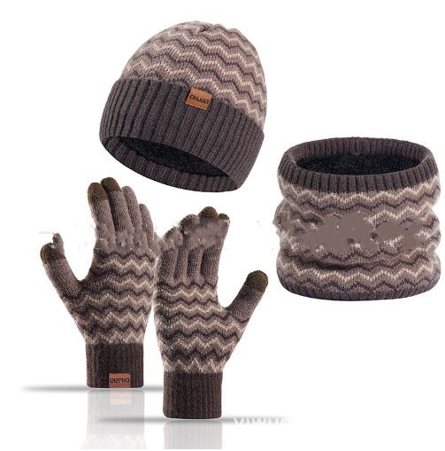 Men's Winter Warm Neck Warmer Cold-proof Knitted Hat 5 Men's Winter Warm Neck Warmer Cold-proof Knitted Hat - Image 5