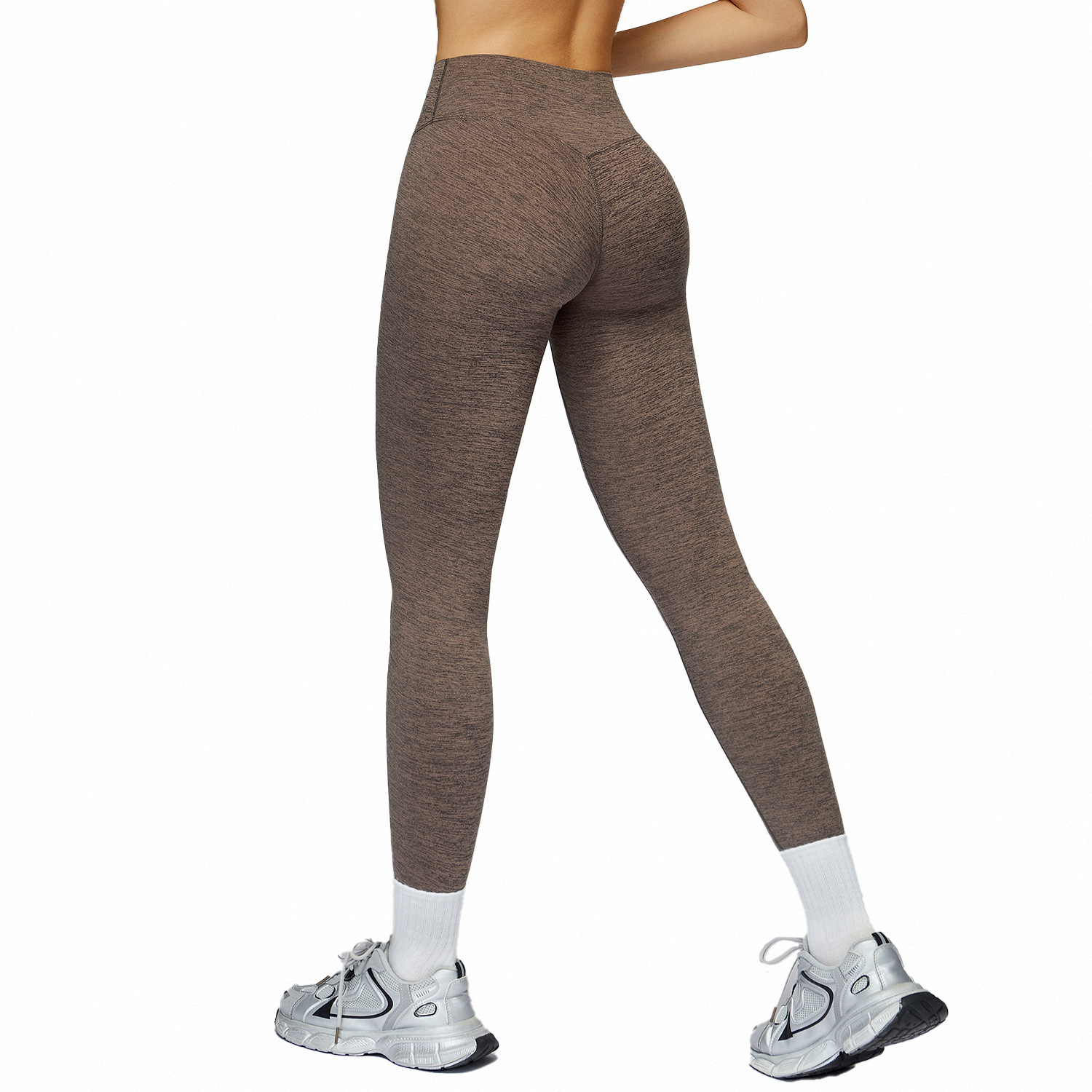 High Waisted Yoga Pants Brushed Quick-Drying Gym Tights 2 High Waisted Yoga Pants Brushed Quick-Drying Gym Tights - Image 2