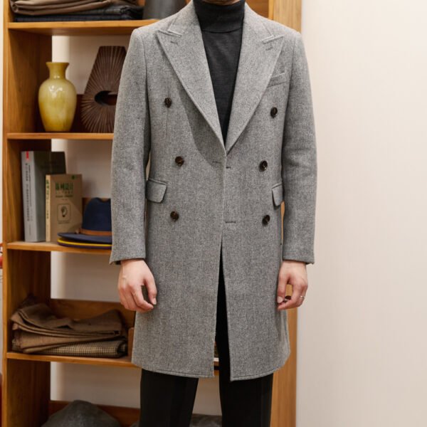 Men's Edit — Italian Wool Coat Tailored Men's Winter Overcoat