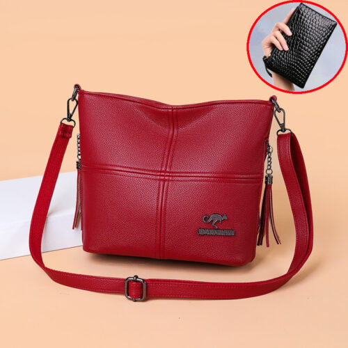 Soft Leather Crossbody Bag