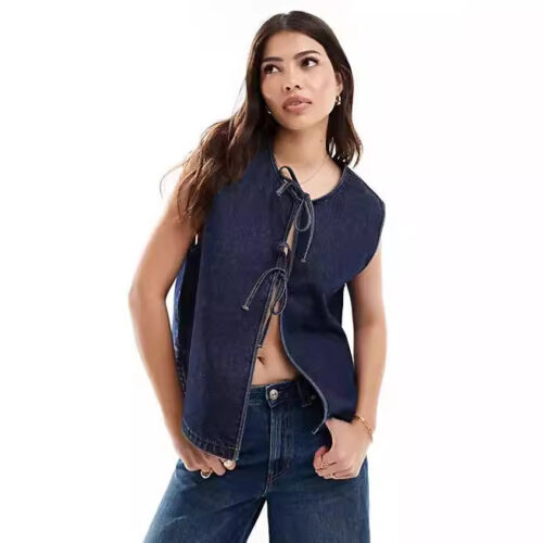 Denim Waistcoat Women