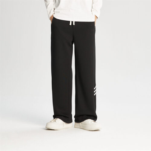 Fashion American Heavy Striped Sweatpants Men