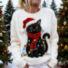 Funny Cat Christmas Jumper