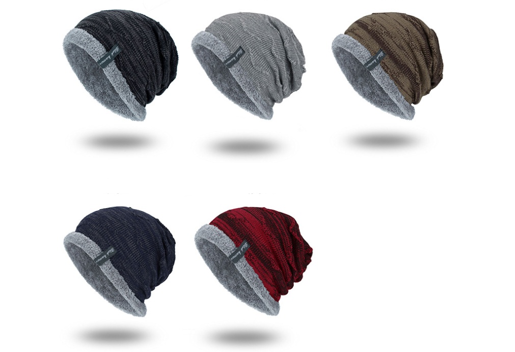 Knitted woolen cap to keep warm in winter 9 Knitted woolen cap to keep warm in winter - Image 9