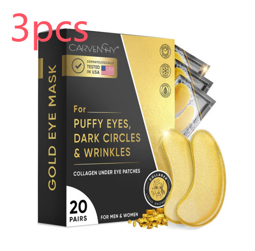 24K Gold Eye Mask Patch Eye Bag Removal & Wrinkle Lifting 6 24K Gold Eye Mask Patch Eye Bag Removal & Wrinkle Lifting - Image 6