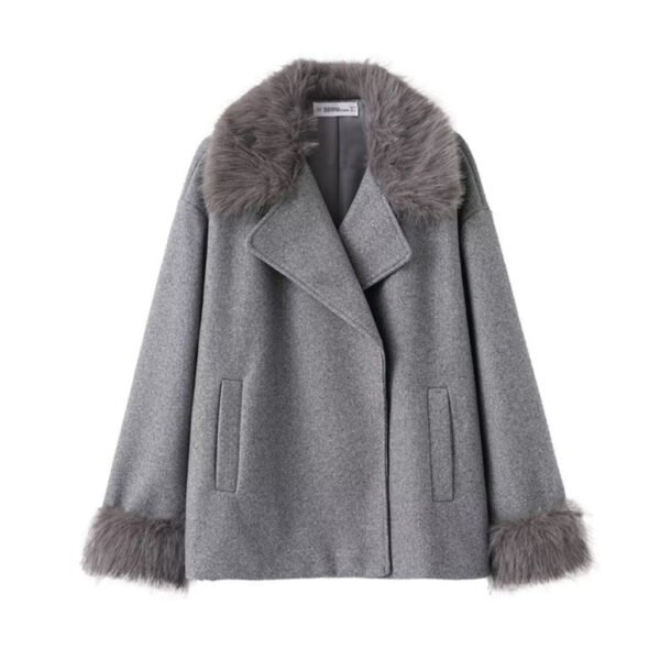 The Resort Edit — Women's Mid-length Hooded And Belted Wool Cape Coat