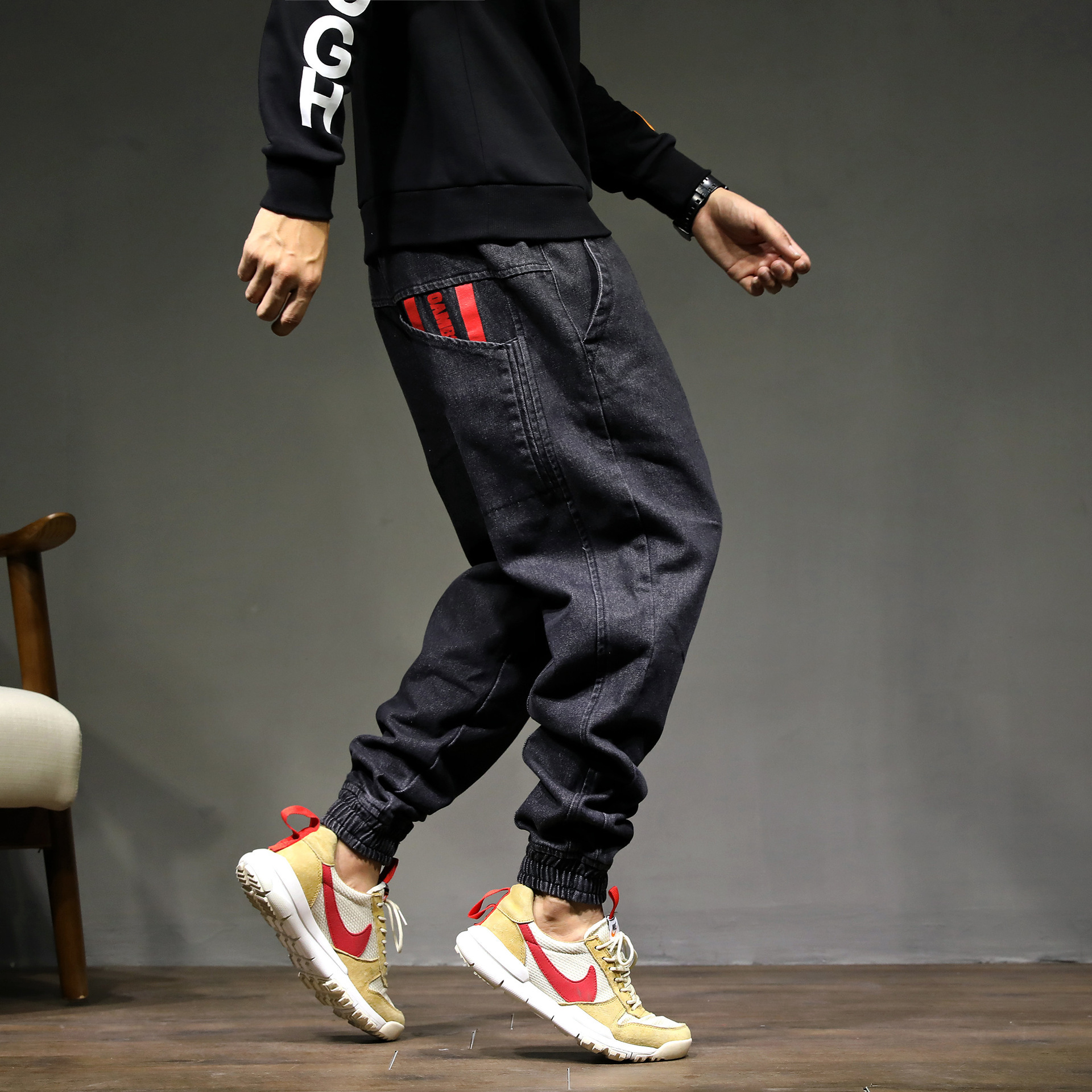 Large size Japanese harem pants 9 Large size Japanese harem pants - Image 9