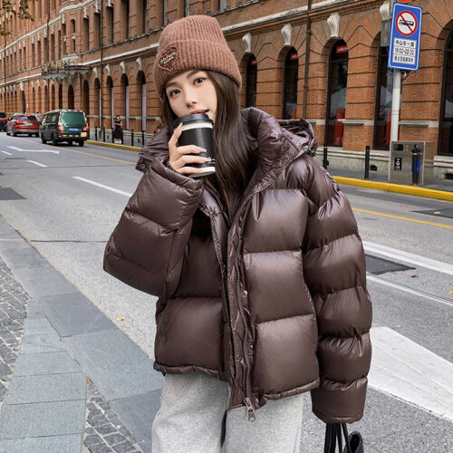 Chocolate Brown Puffer