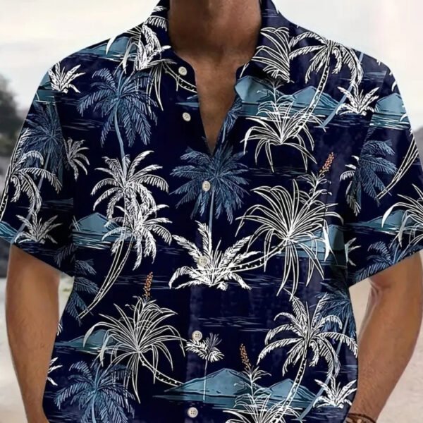 Men's Edit — Floral Shirt For Men Quick-Dry Beach Short Sleeve Top