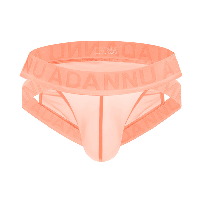 Briefs Mesh | Men's Transparent High-Cut Double Thong 3 Briefs Mesh | Men's Transparent High-Cut Double Thong - Image 3