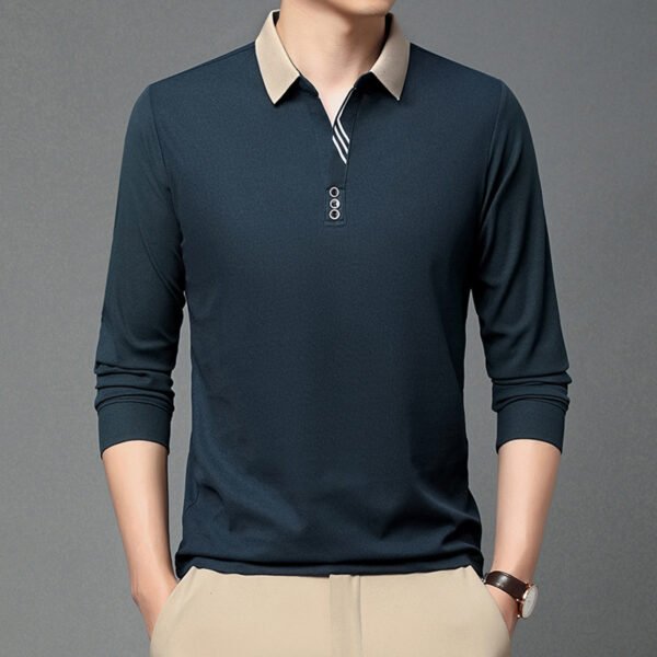 Men's Edit — Men's Long Sleeve Polo Shirt Zip Jacket & Sport Top