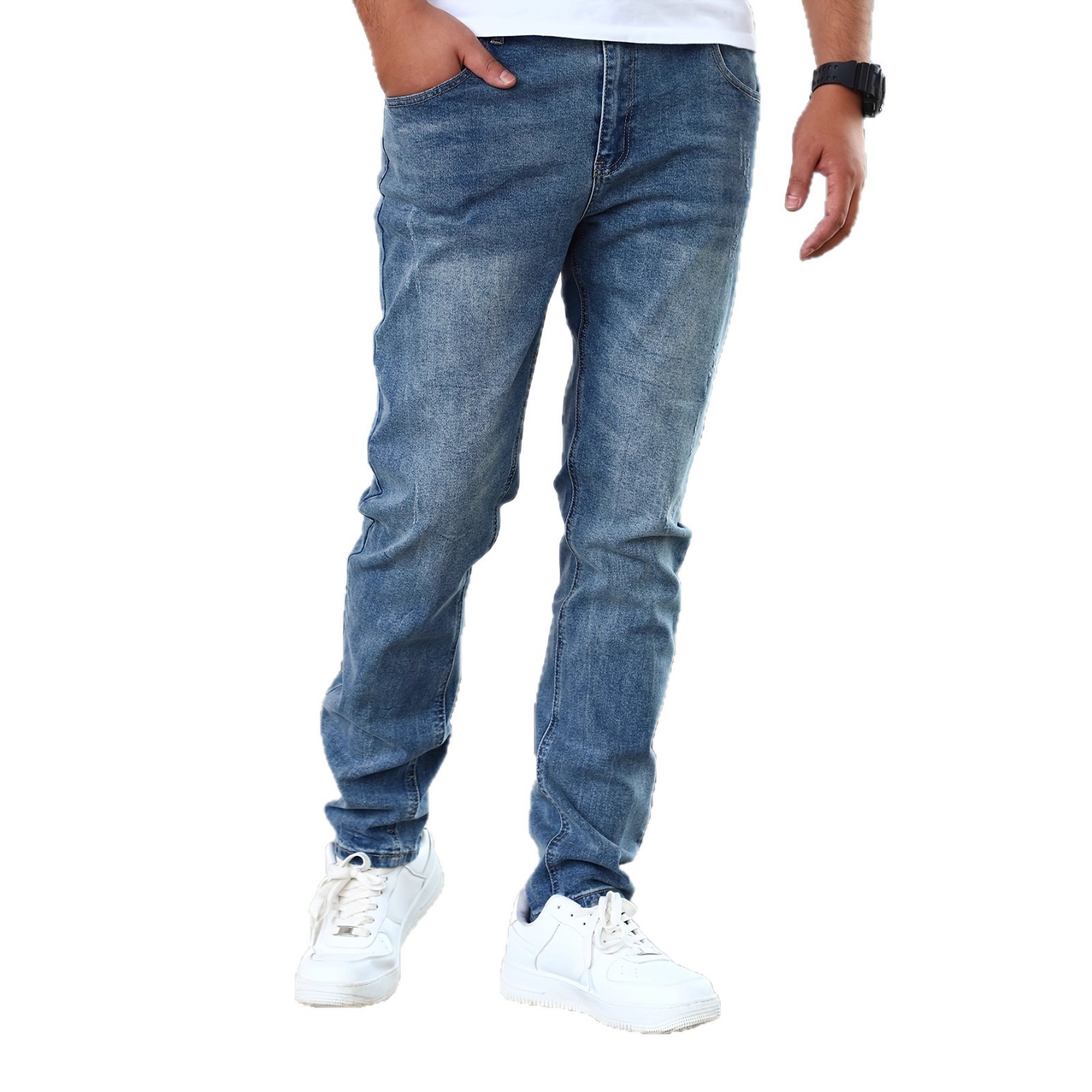 Men's Jeans Stretch Technology Slimming 7 Men's Jeans Stretch Technology Slimming - Image 7