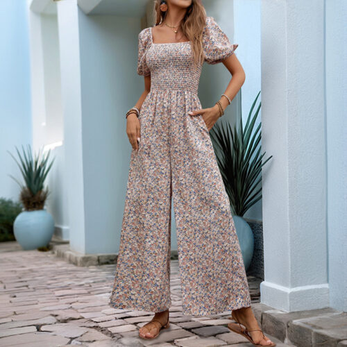 Floral Jumpsuit