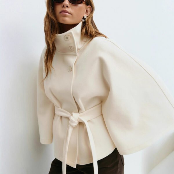 The Resort Edit — Women's Stand-Collar Trench Coat