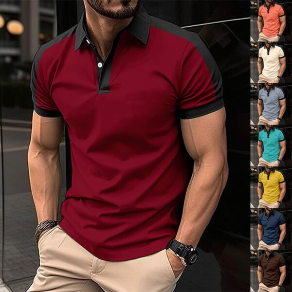 Men's Edit — Short Sleeve Summer Polo Business Shirt