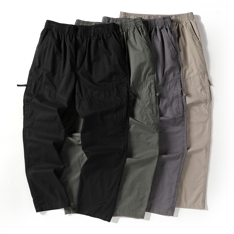 Oversized Cargo Pants Casual Loose Men 4 Oversized Cargo Pants Casual Loose Men - Image 4