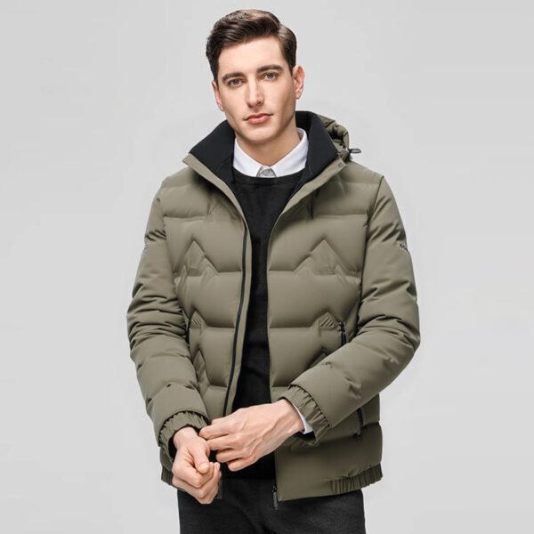 The Resort Edit — Men's Business Winter Jacket Thickened Quilted Coat