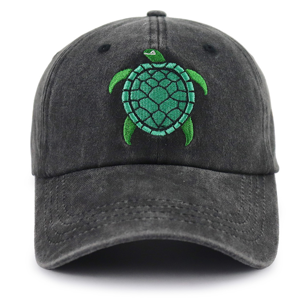 Sea Turtle Hat For Women Men, Funny Adjustable Embroidered Wild Animals Baseball Cap 1 Sea Turtle Hat For Women Men, Funny Adjustable Embroidered Wild Animals Baseball Cap