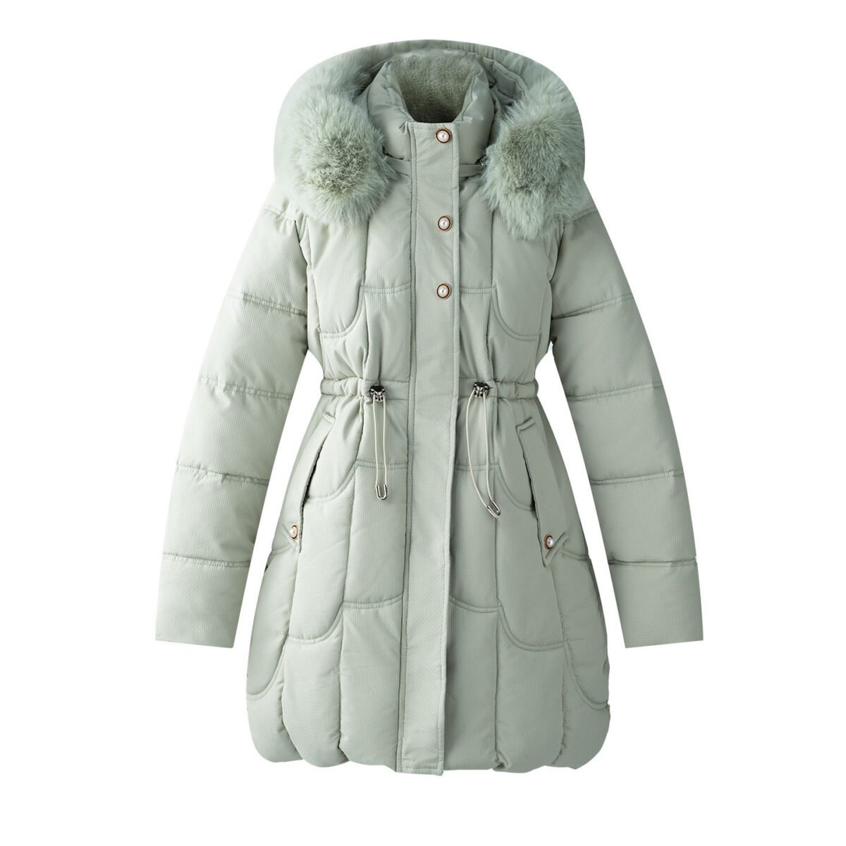 The Resort Edit — Womens Mid-Length, Loose-Fit Down Padded Jacket