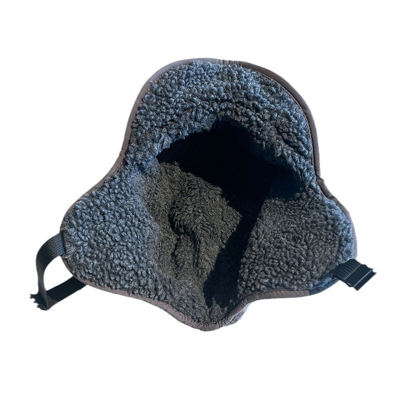 Thickened Fleece-lined Lamb Wool Warm Earflaps Cap 5 Thickened Fleece-lined Lamb Wool Warm Earflaps Cap - Image 5