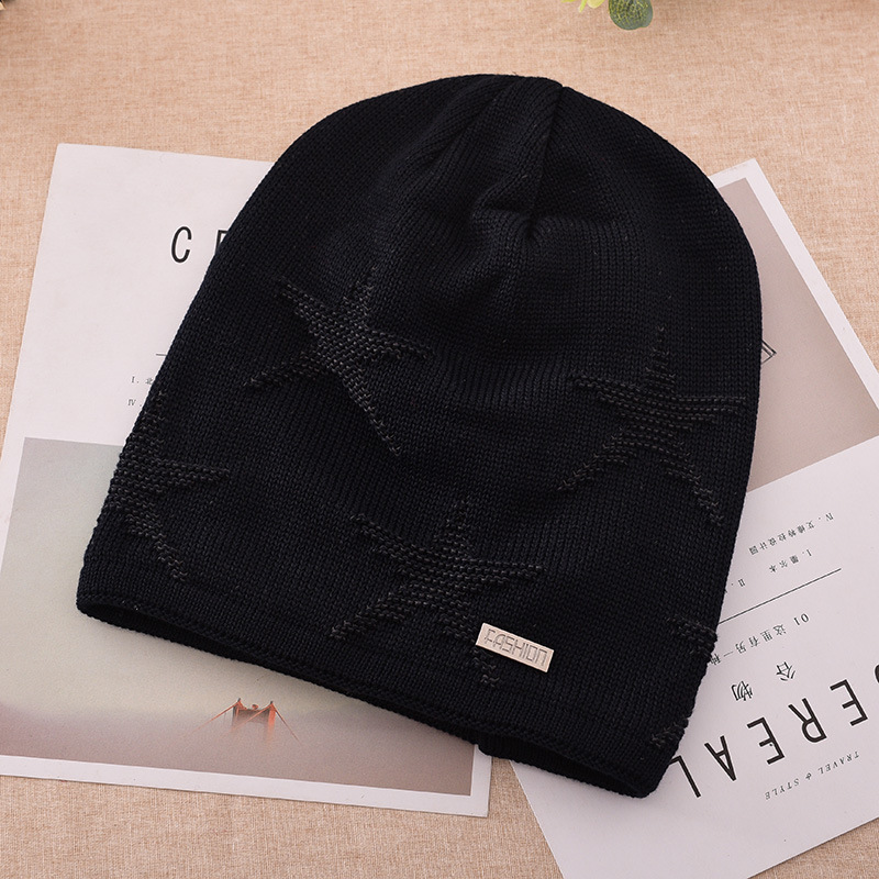 Men's Fashion Knitted Outdoor Warm Woolen Cap 7 Men's Fashion Knitted Outdoor Warm Woolen Cap - Image 7