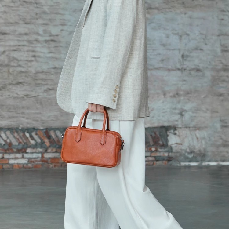 Luxury Commuter Handbag Leather Crossbody Work Satchel 7 Luxury Commuter Handbag Leather Crossbody Work Satchel - Image 7