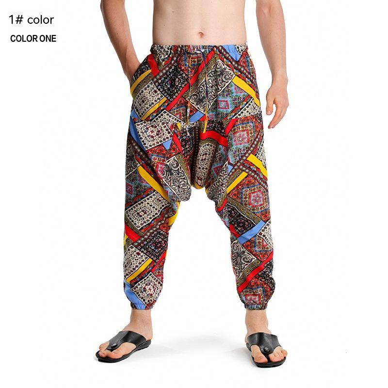 Cotton Harem Yoga Loose Casual Pants 5 Cotton Harem Yoga Loose Casual Pants - Image 5