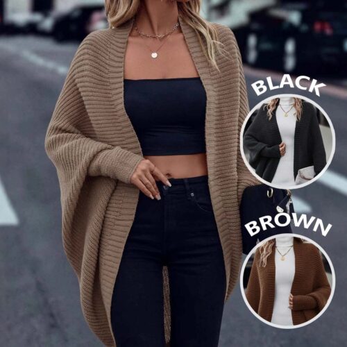 Oversized Knit Cardigan Women