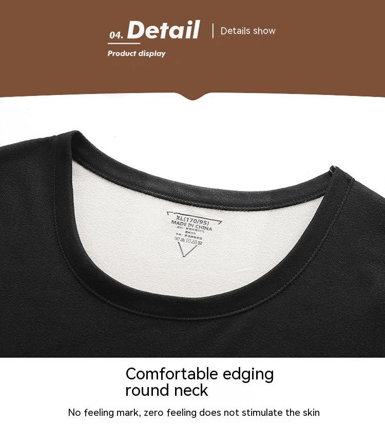 Thermal Underwear Set | Men's Fleece-Lined Cotton Base Layer 6 Thermal Underwear Set | Men's Fleece-Lined Cotton Base Layer - Image 6